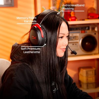 267. HyperX Cloud III Wireless – Kabelloses Gaming-Headset (Schwarz)