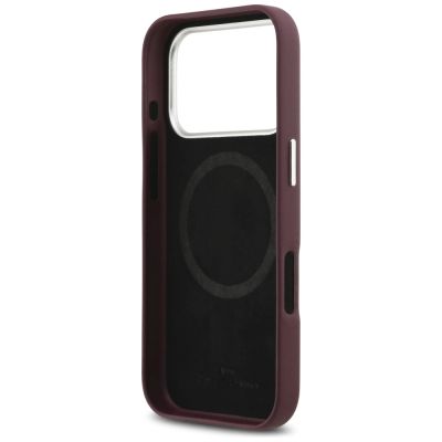 7. BMW-Logo-Metallhülle mit MagSafe-Funktion für iPhone 17 Pro – Rot