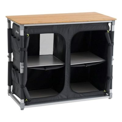 Outwell Padres XL Aufbewahrungseinheit, grau, 4 Ablagen, faltbar