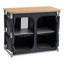 Outwell Padres XL Aufbewahrungseinheit, grau, 4 Ablagen, faltbar