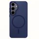 25. 3mk Smoke MagCase für Samsung Galaxy S25 - Blau-Transparent