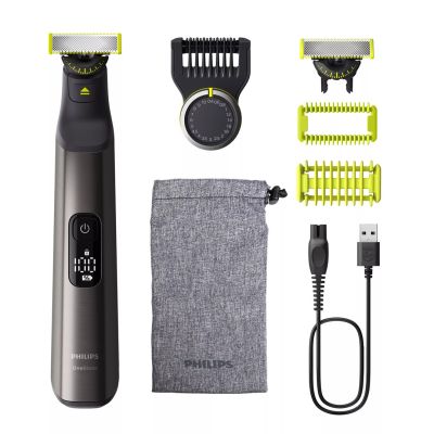 6. Philips OneBlade Pro 360 QP6552/15 Gesichts- + Körperreinigung