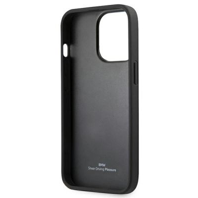 7. BMW Signature Logo Imprint Case für iPhone 13 Pro Max - Schwarz