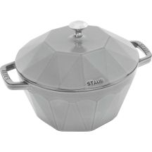STAUB SPECIAL COCOTTE Diamant-Gusseisentopf 2,8 l, grau