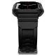 3. Spigen Rugged Armor Pro Hülle mit Armband für Apple Watch 4/5/6/7/8/SE (44/45 mm) – Schwarz