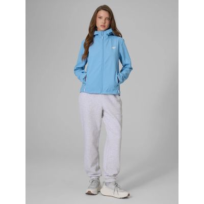 4. Winddichte Softshelljacke für Damen, 5000 Membran, 4F 4FRSS26TSOFF627-33S