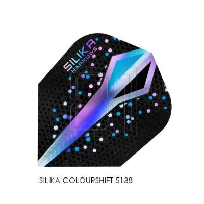 12. Harrows Silika Colourshift Federn