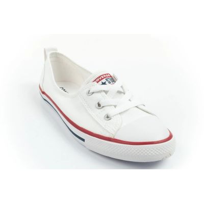 3. Converse Damen Chuck Taylor All Star Ballet Lace Sportschuhe, weiß