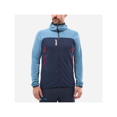 3. MILLET Fusion Grid Hoodie M blau