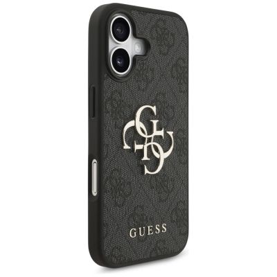 4. Guess 4G Big Logo Case für iPhone 17 - Schwarz