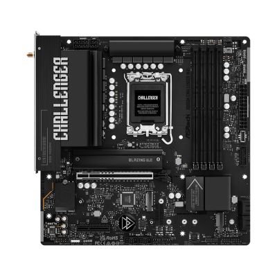 3. Asrock B860M Challenger WiFi Intel B860 LGA 1851 (Sockel V1) Micro-ATX