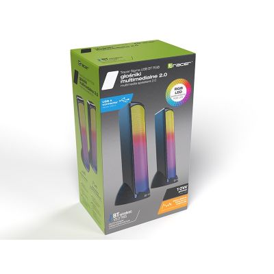 13. TRACER LAUTSPRECHER 2.0 BLUETOOTH SIGMA USB RGB