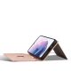 9. Magnet Kartenetui für Samsung Galaxy S22+ (S22 Plus) Etui Geldbörse Kartenhalter Pink