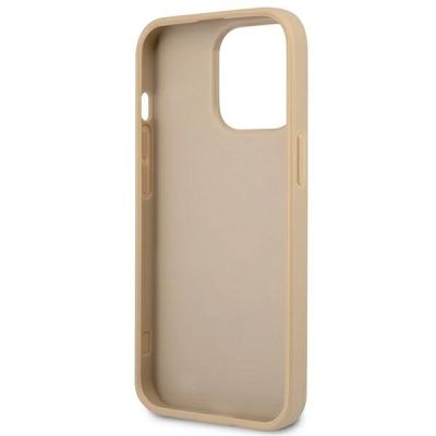 7. Guess GUHCP13LPSATLE iPhone 13 Pro / 13 6.1" beige/beige Hardcase SaffianoTriangle Logo