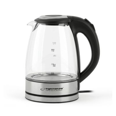 9. Esperanza Tugela EKK012 Wasserkocher (2200W 1,7l; schwarz)