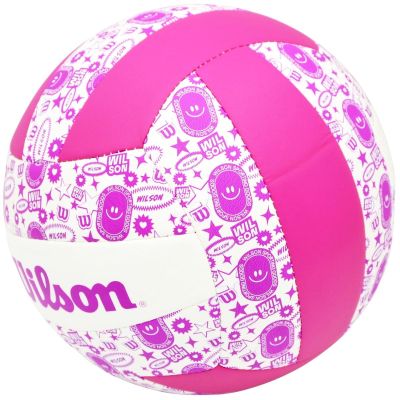 4. WILSON STAMP VB VOLLEYBALL LILA WEISS