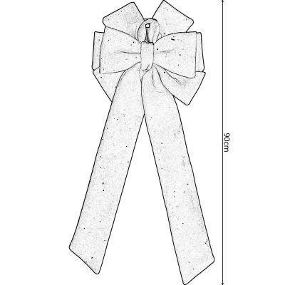 4. Dekorative Türschleife 90 cm