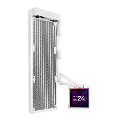 3. Lian Li HydroShift II LCD-S 360 Lüfterloses Prozessor-Flüssigkeitskühlungs-Kit Weiß 1 Stück.