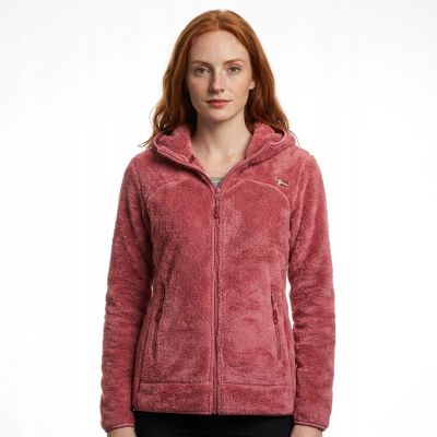 5. Damen-Fleecejacke Geographical Norway UPALOOD BPINK DB lady 047-1 BLUSH PINK (WZ4197F/GN-ROSE BLUSH)