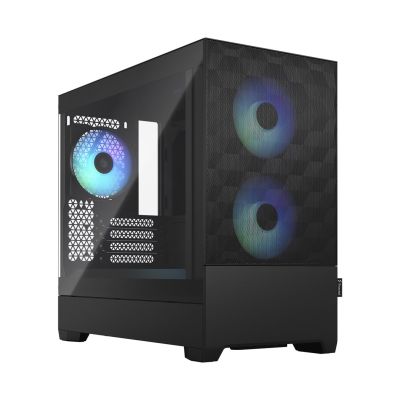 7. Fractal Pop Mini Air RGBBlack TG Clear Tint Hülle