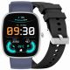GRAVITY GT18-6 Herren-Smartwatch, schwarzes Silikonarmband + marineblaues Armband
