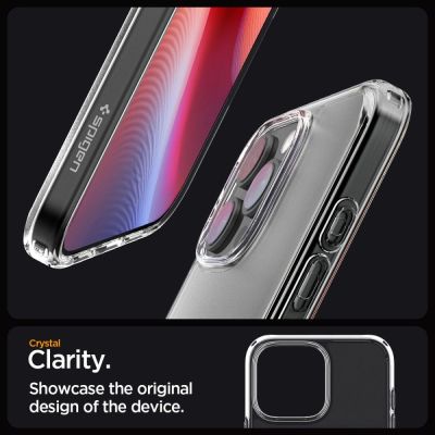 11. Spigen Ultra Hybrid-Hülle für iPhone 16 Pro Max – transparent
