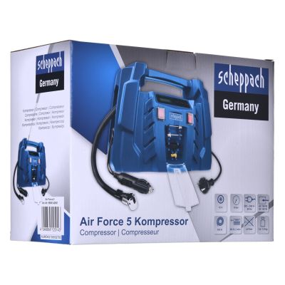 12. Scheppach AIR-FORCE 5 Kofferkompressor