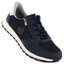 Leichte Herren-Sneaker mit Reißverschluss, marineblau, Bugatti 325-ATL02-2500-4100