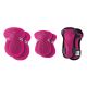 Knie-, Ellbogen- und Handgelenkschützer für Kinder, rosa (540/541-310)