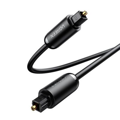 Ugreen AV122 70891 Optisches Audio-Toslink/SPDIF-Kabel 1,5 m – Schwarz