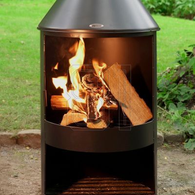 8. Heat Larvik CH.004 Gartenkamin