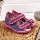 16. Hausschuhe Nazo Jr TEX4B in Marineblau und Rosa 
