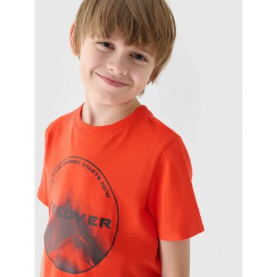 8. T-Shirt 4F Jr 4FJWAW24TTSHM1554-70S