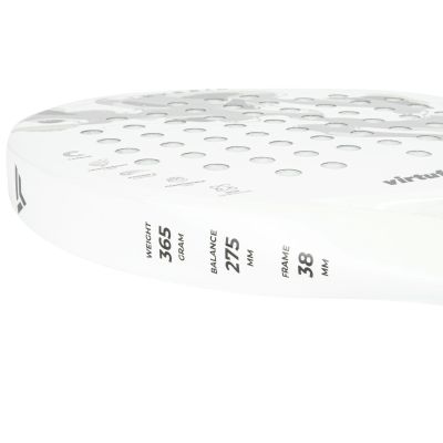 17. VIRTUFIT HYBRID PADELSCHLÄGER - WEISS-GRAU