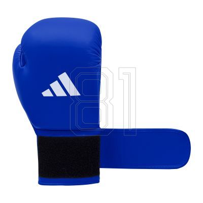 6. IBA approved adidas tournament boxing gloves blue