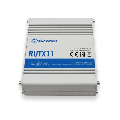 2. Teltonika RUTX11000000 WLAN-Router (3G/4G/LTE SIM, 3G/4G/LTE USB; 2,4 GHz, 5 GHz)