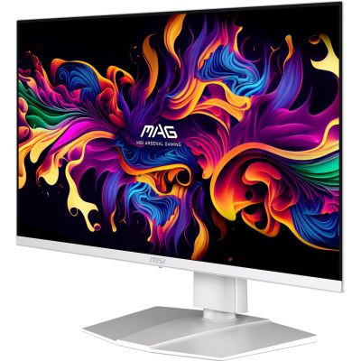 9. MSI MAG 272QPW QD-OLED X28 Computermonitor 67,3 cm (26,5") 2560 x 1440 px Wide Quad HD Weiß