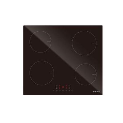 MPM MPM-60-IM-13/N Induktionskochfeld 60 cm | 4 Kochzonen | Boosterfunktion | 9 Leistungsstufen | Schwarz | Ultraflach