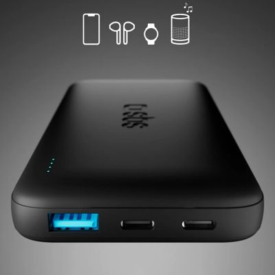 6. SBS Infinity Powerbank 10000mAh 10W LiFePo₄ USB-A USB-C - Schwarz