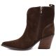 3. Damen-Lederstiefeletten, gefüttert, braune Cowboystiefel, Big Star SS274473