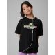 Locker geschnittenes Mädchen-T-Shirt mit Aufdruck 4F 4FJRSS26TTSHF4137-020S