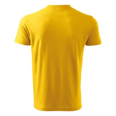 3. Malfini V-Ausschnitt T-Shirt M MLI-10204 gelb
