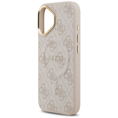 6. Guess 4G PU Classic Logo MagSafe Hülle für iPhone 17 - Pink