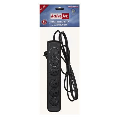 2. Activejet 6GNU Verlängerungskabel - 3M - C (3m; schwarz)