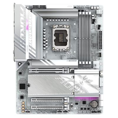 8. GIGABYTE B860 AORUS ELITE WIFI7 ICE Intel B860 LGA 1851 (Sockel V1) ATX