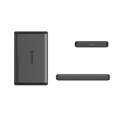 2. Orico DDL25-C3 2,5" HDD/SSD USB-C 5Gb/s Festplattenlaufwerk - Schwarz