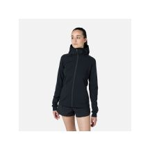 Damen-Sweatshirt ROSSIGNOL W Mid Layer Thin Fz, schwarz