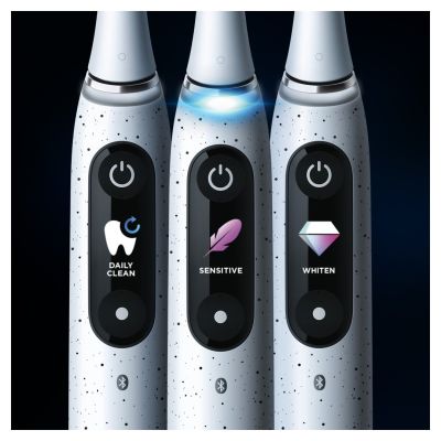 25. Oral-B iO Series 10 Stardust White Zahnbürste