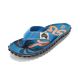 6. Gumbies Unisex-Flip-Flops ISLANDER FLIP-FLOP BLUE PALMETTO