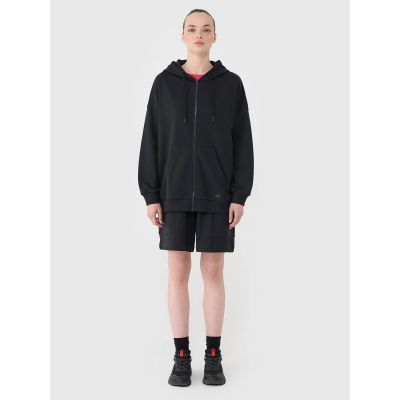 6. Damen-Sweatshirt mit Reißverschluss und Kapuze 4F 4FRSS25TSWSF2152-20S